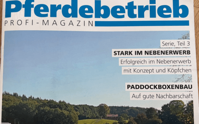 Stark im Nebenerwerb – Erfolgreich mit Konzept und Köpfchen – Profi-Magazin PFERDEBETRIEB