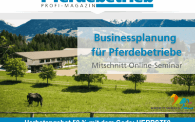 BUSINESSPLANUNG FÜR PFERDEBETRIEBE