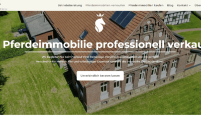 Relaunch der Seite für Immobilienverkäufer