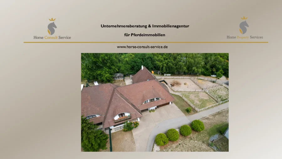 Großzügiges Reitanwesen mit außergewöhnlichem Wohnhaus, fünf Wohneinheiten, Reithalle und vielseitigem Entwicklungspotenzial, 68766 Hockenheim, Land-/Forstwirtschaft